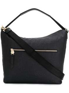 Borbonese Opla leather shoulder bag
