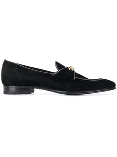 Lidfort chain trim loafers