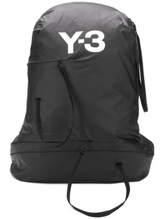 Y-3 logo print backpack