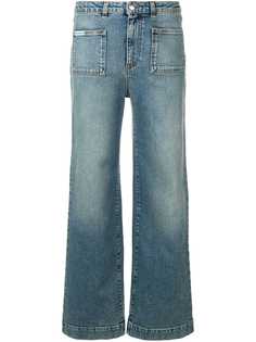 Alexa Chung cropped straight jeans