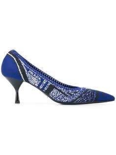 Prada stretch-tech pumps