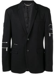 Philipp Plein zipper detail blazer