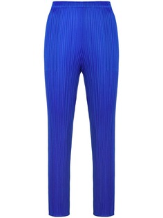 Pleats Please By Issey Miyake pleated tapered trousers