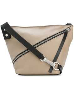 Proenza Schouler Small Pebbled Leather Zip Hobo