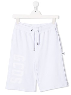 Gcds Kids logo track shorts