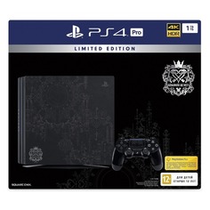 Игровая консоль SONY PlayStation 4 Pro с 1 ТБ памяти, игрой Kingdom Hearts III, CUH-7208B, черный
