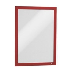 Магнитная рамка DURABLE DURAFRAME настенная, прямоугольная, A4, 236х323 мм, красный [4882-03]