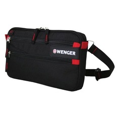 Сумка поясная Wenger 18292132 черный 32x17.5x3см 0.3кг.
