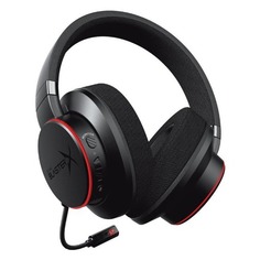 Наушники с микрофоном CREATIVE Sound BlasterX H6, 70GH039000000, мониторы, черный