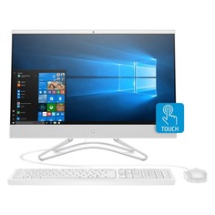 Моноблок HP 24-f0045ur, 23.8&quot;, Intel Core i5 8250U, 8Гб, 1000Гб, 128Гб SSD, NVIDIA GeForce GT MX110 - 2048 Мб, Windows 10, белый [4gx62ea]