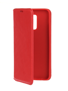 Аксессуар Чехол для Samsung Galaxy A6 Plus 2018 Gurdini Premium Silicone Magnetic Red 907952
