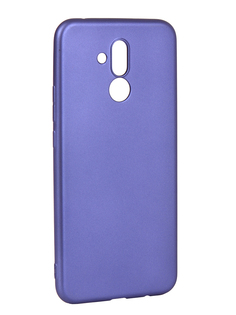 Аксессуар Чехол для Huawei Mate 20 Lite Gurdini Soft Touch Silicone Blue 907958