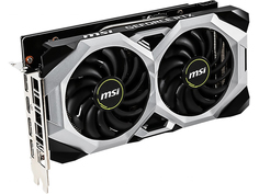 Видеокарта MSI GeForce RTX 2060 1710Mhz PCI-E 3.0 6144Mb 14000Mhz 192 bit HDMI 3xDP RTX 2060 VENTUS 6G OC