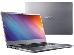 Ноутбук Acer Swift 3 SF314-54G-88BT Silver NX.GY0ER.006 (Intel Core i7-8550U 1.8 GHz/8192Mb/512Gb SSD/nVidia GeForce MX150 2048Mb/Wi-Fi/Bluetooth/Cam/14.0/1920x1080/Linux)