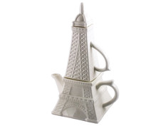 Чайник заварочный с кружкой Эврика Эйфелева башня 95312 Evrika