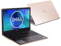 Ноутбук Dell Vostro 5568 Gold 5568-7233 (Intel Core i5-7200U 2.5 GHz/4096Mb/1000Gb/nVidia GeForce GTX 940MX 2048Mb/Wi-Fi/Bluetooth/Cam/15.6/1920x1080/Windows 10 Home 64-bit)