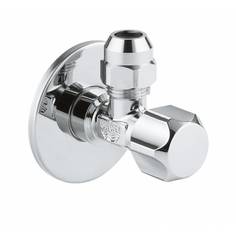 Угловой вентиль GROHE 1/2″-3/8″ для подключения смесителей, хром (22018000)