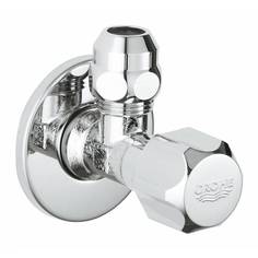 Угловой вентиль GROHE 1/2″-3/8″ для подключения смесителей, хром (2201700M)