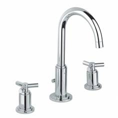 Смеситель для раковины GROHE Atrio Ypsilon на 3 отверстия с донным клапаном, хром (20008000)