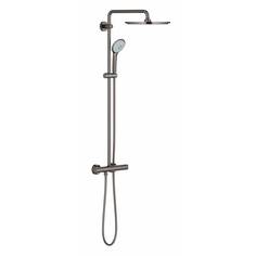 Душевая система GROHE Euphoria XXL 310 с термостатом, тёмный графит глянец (26075A00)