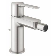 Смеситель для биде GROHE Lineare New с донным клапаном, суперсталь (33848DC1)