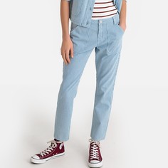 Джинсы прямые в тонкую полоску La Redoute Collections