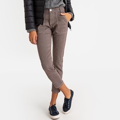 Джинсы прямые в тонкую полоску La Redoute Collections