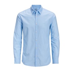 Рубашка прямой формы с длинными рукавами и рисунком Jack & Jones