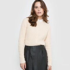 Пуловер с узором косы La Redoute Collections