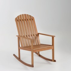 Кресло-качалка из эвкалиптового дерева с лейблом FSC La Redoute Interieurs