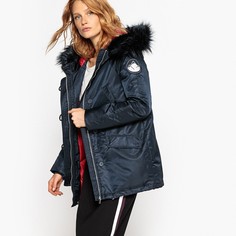 Парка с капюшоном и синтетическим мехом La Redoute Collections
