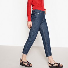 Джинсы прямого покроя укороченные La Redoute Collections