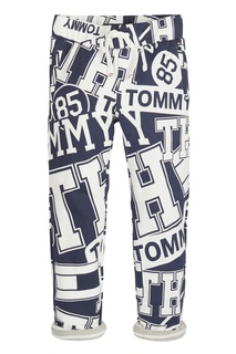 Спортивные брюки с логотипами Tommy Hilfiger Kids