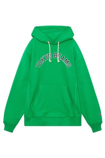 Зеленое худи Champion x Beams