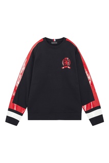 Свитшот с винтажным спортивным принтом Tommy Hilfiger