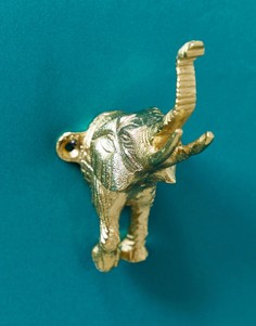 Крючок в виде слона ASOS SUPPLY - Золотой