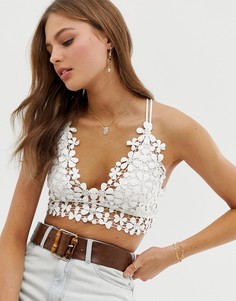 Бралетт Free People Miss Dazie - Белый