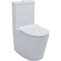 Унитаз с бачком Aquanet Atago-C1 с тонким сиденьем микролифт (BL-104N-TPT, BL-104N-TPT)