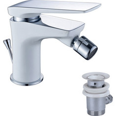 Смеситель для биде Lemark Allegro с донным клапаном (LM5908CW)