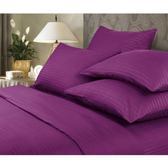 Комплект постельного белья Verossa Stripe 1,5 сп, перкаль, Violet (718973)