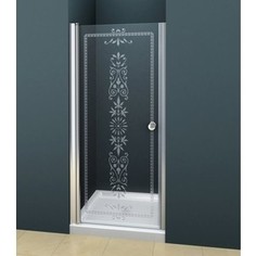 Душевая дверь Cezares Royal Palace A-B-1 90 Punto, хром (Royal Palace-A-90-CP-Cr, Royal Palace-A-WLM-Cr)