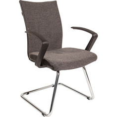 Офисное кресло Русские кресла РК 70V полозья хром серый