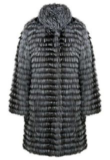 Двусторонняя шуба-пуховик из меха лисы Virtuale Fur Collection