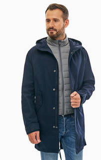 Хлопковая парка с дополнительным утепленным жилетом United Colors of Benetton