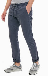 Синие брюки чиносы на резинке TOM Tailor