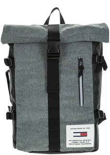 Вместительный текстильный рюкзак с откидным клапаном Tommy Jeans