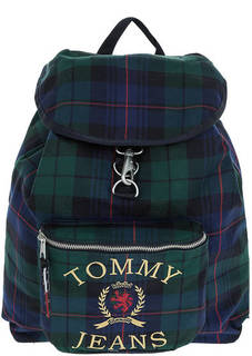 Текстильный рюкзак в клетку с откидным клапаном Crest Tommy Jeans
