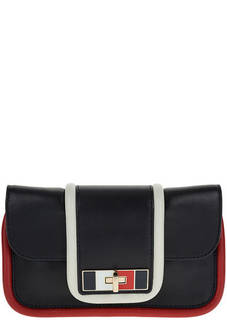 Кожаная поясная сумка с откидным клапаном Tommy Hilfiger