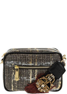 Маленькая сумка с широким плечевым ремнем GUM Gianni Chiarini Design