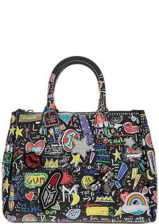 Разноцветная сумка с тонким плечевым ремнем GUM Gianni Chiarini Design